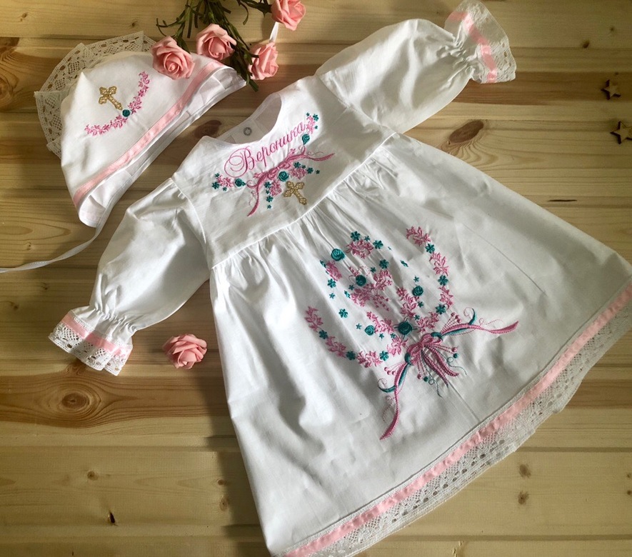 Крестильный набор "Цветочек"