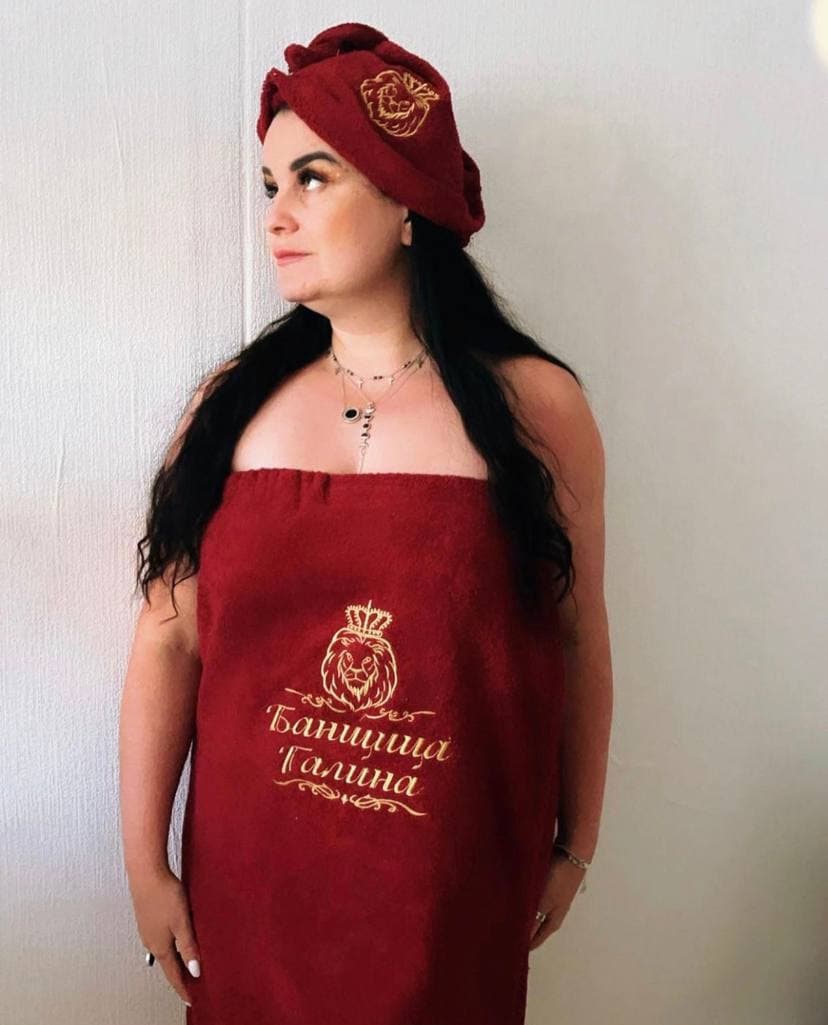 Женский банный набор