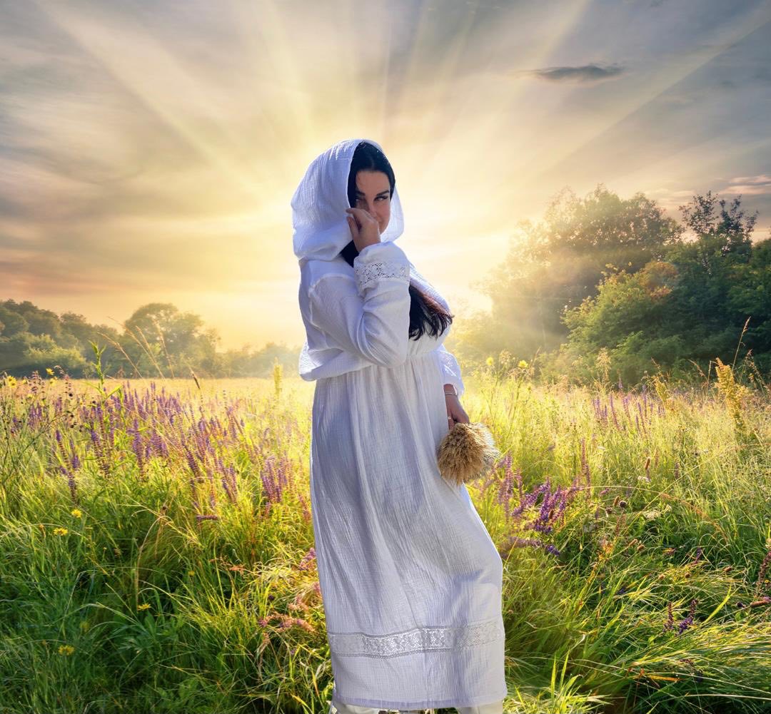 Крестильное платье женское