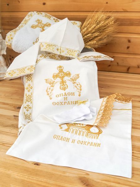 Крестильный набор Золотой опт