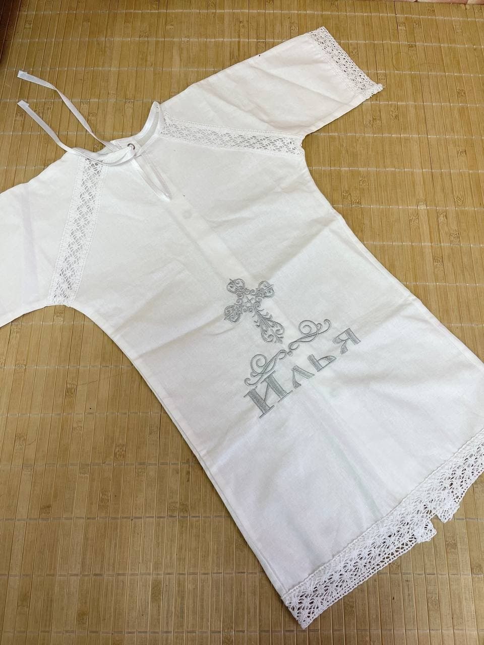 Крестильная рубашка  "Илья"