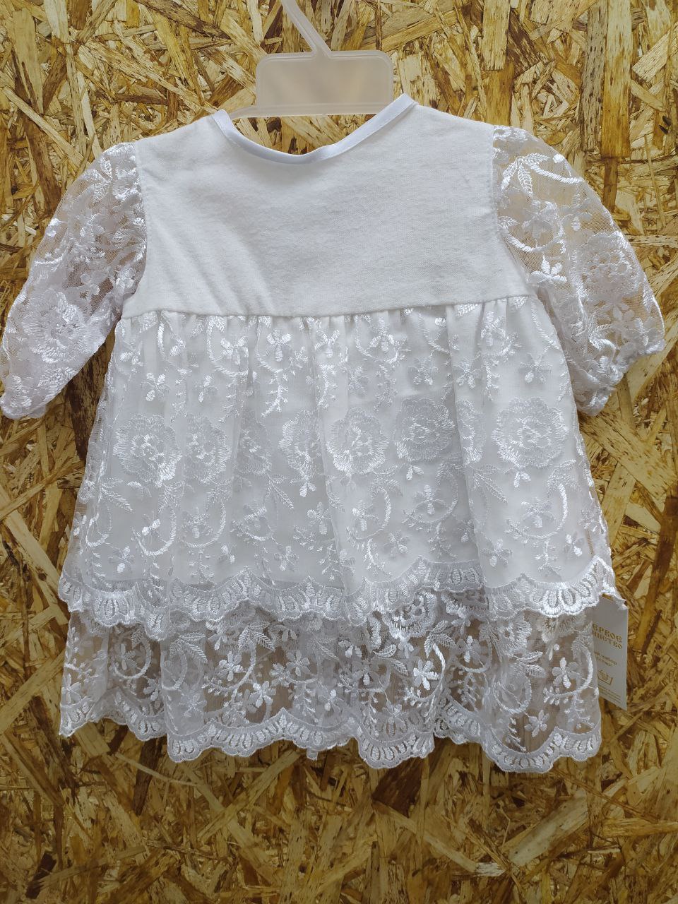 Нарядное платье гипюр