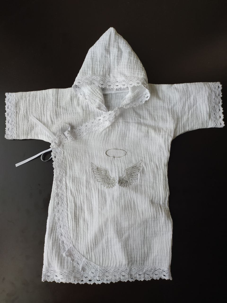 Рубашка из муслина детская