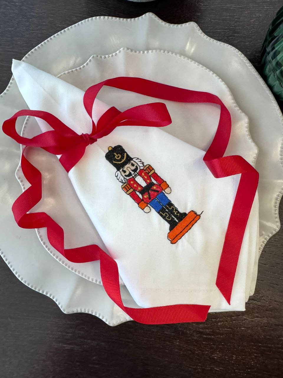 Салфетка сервировочная новогодняя "Щелкунчик"