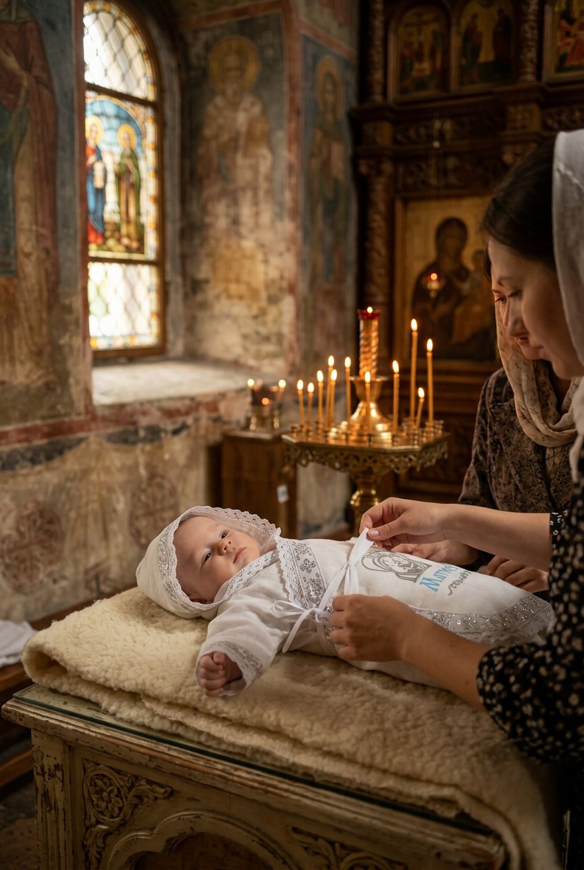 Крестильный набор для мальчика №6