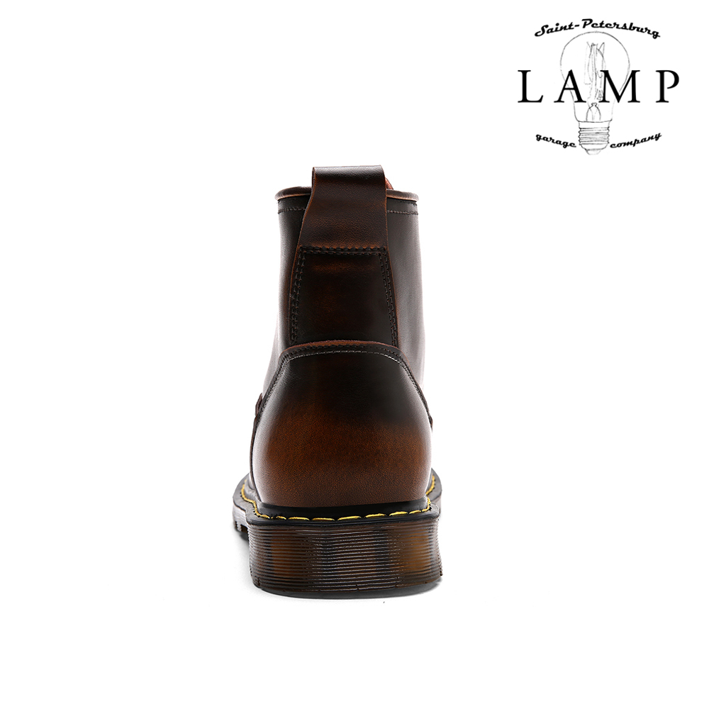 Winter leather hard boots 5341
