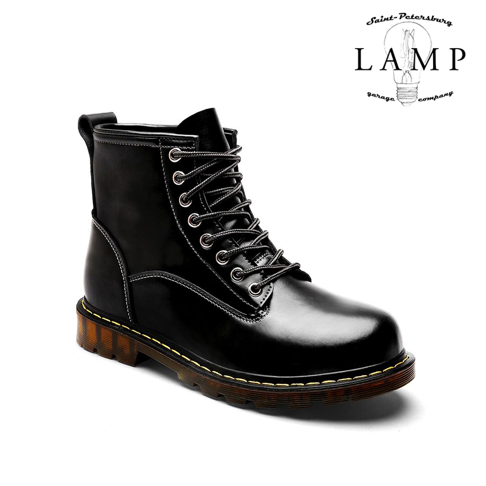 Winter leather hard boots 5341