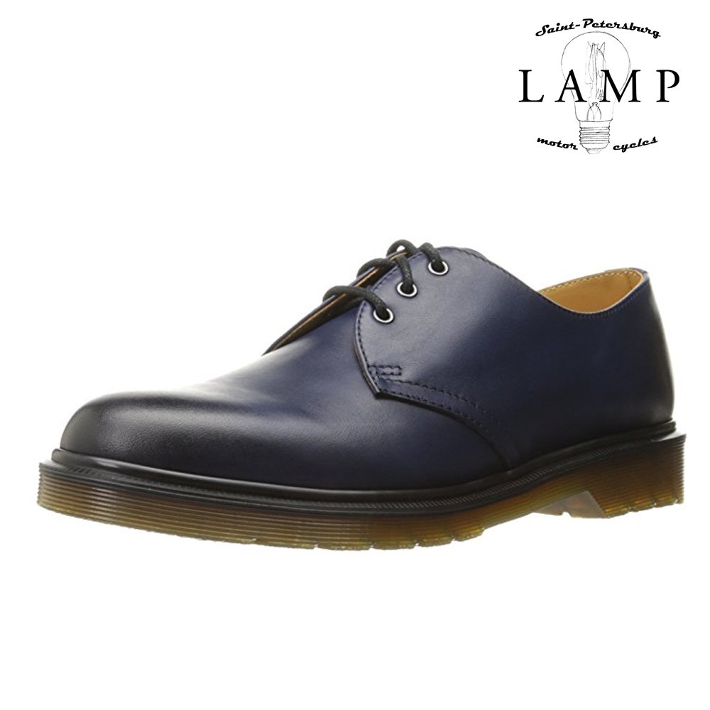 Dr. Martens Men's 1461 NAVY BLUE boots