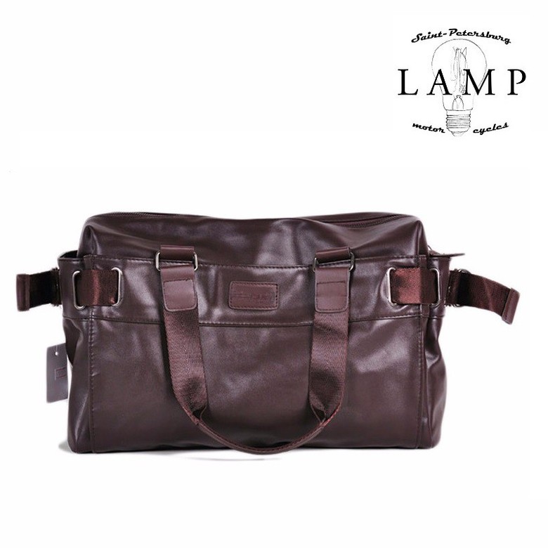 Leather brown bag 713