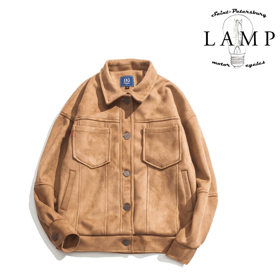Suede camp jacket 848