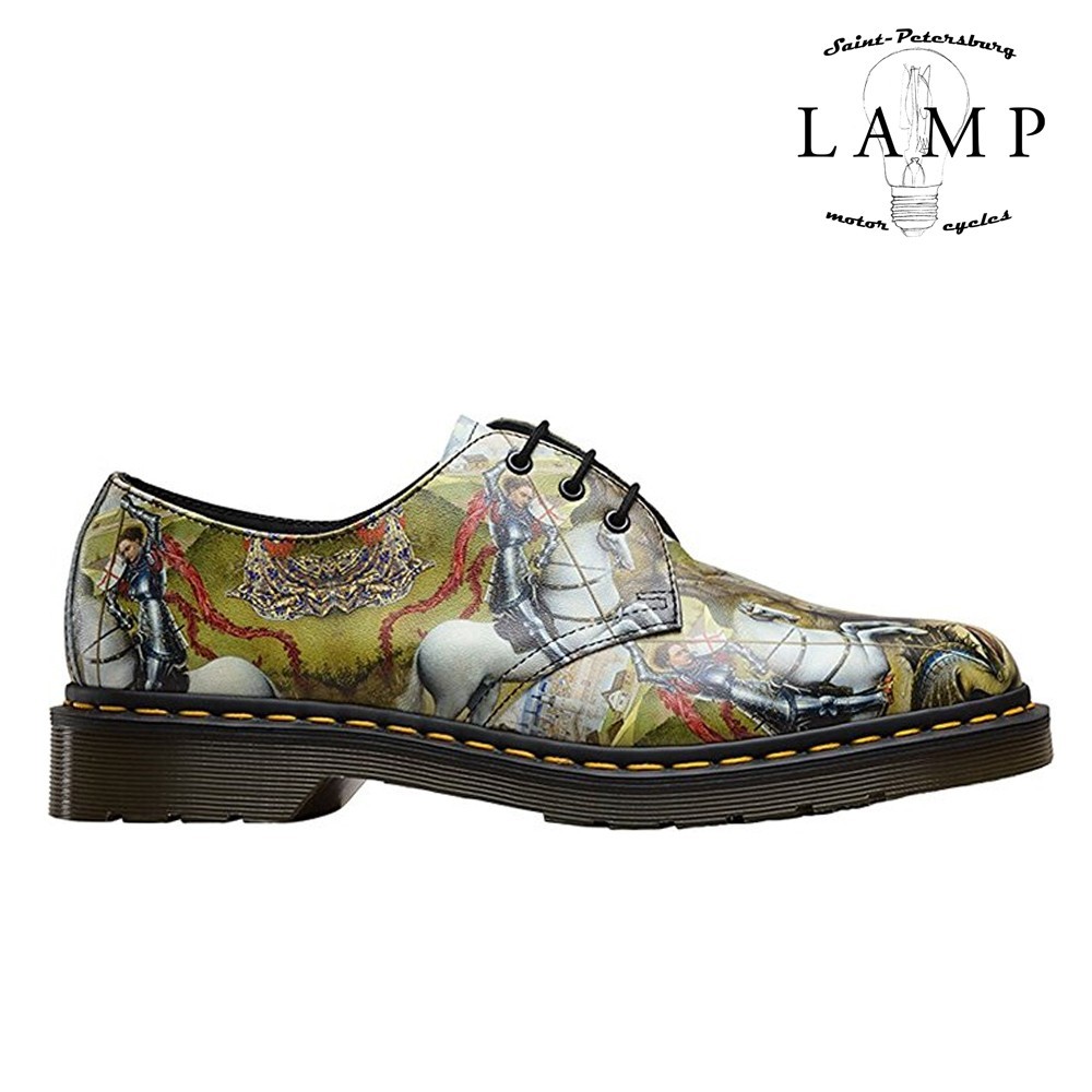 靴 Dr.Martens GEORGE & DRAGON BACKHAND1461 Dr. Marten George & Dragon Backhand Boots Mens Size 11 | eBay