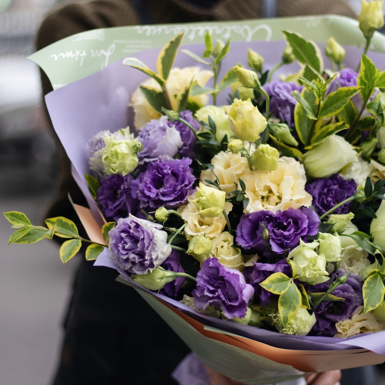 Букет эустом 0164