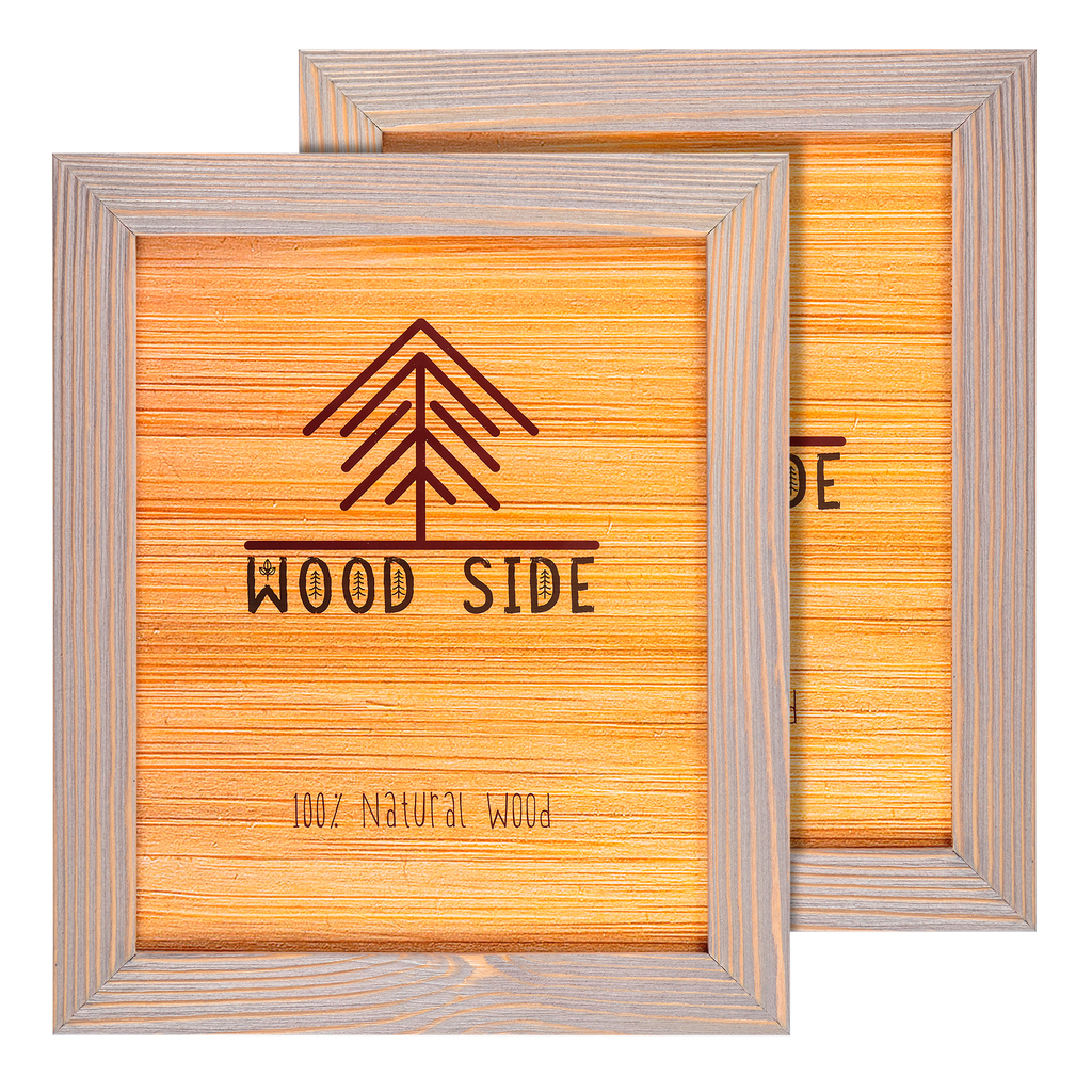 brown grey 8x10, set of 2