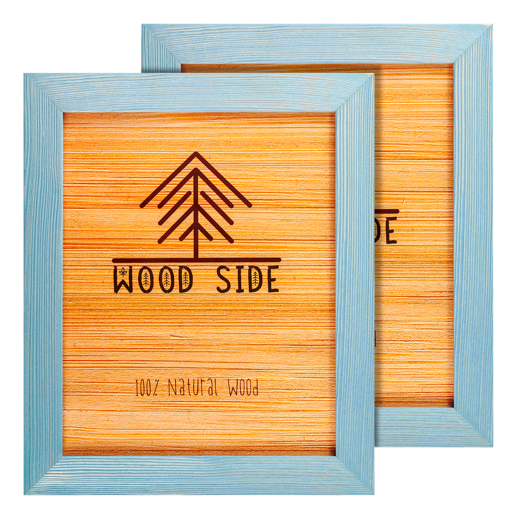 blue 8x10", set of 2