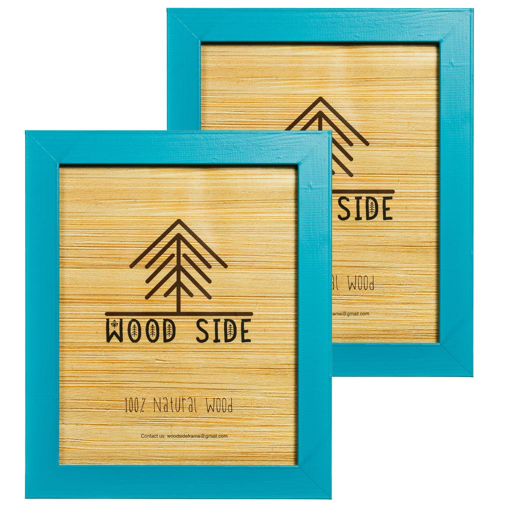 turquoise 8x10", set of 2