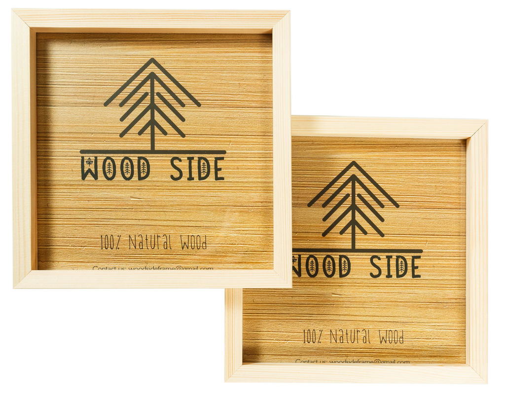 unfinished natural 4x4, set of 2