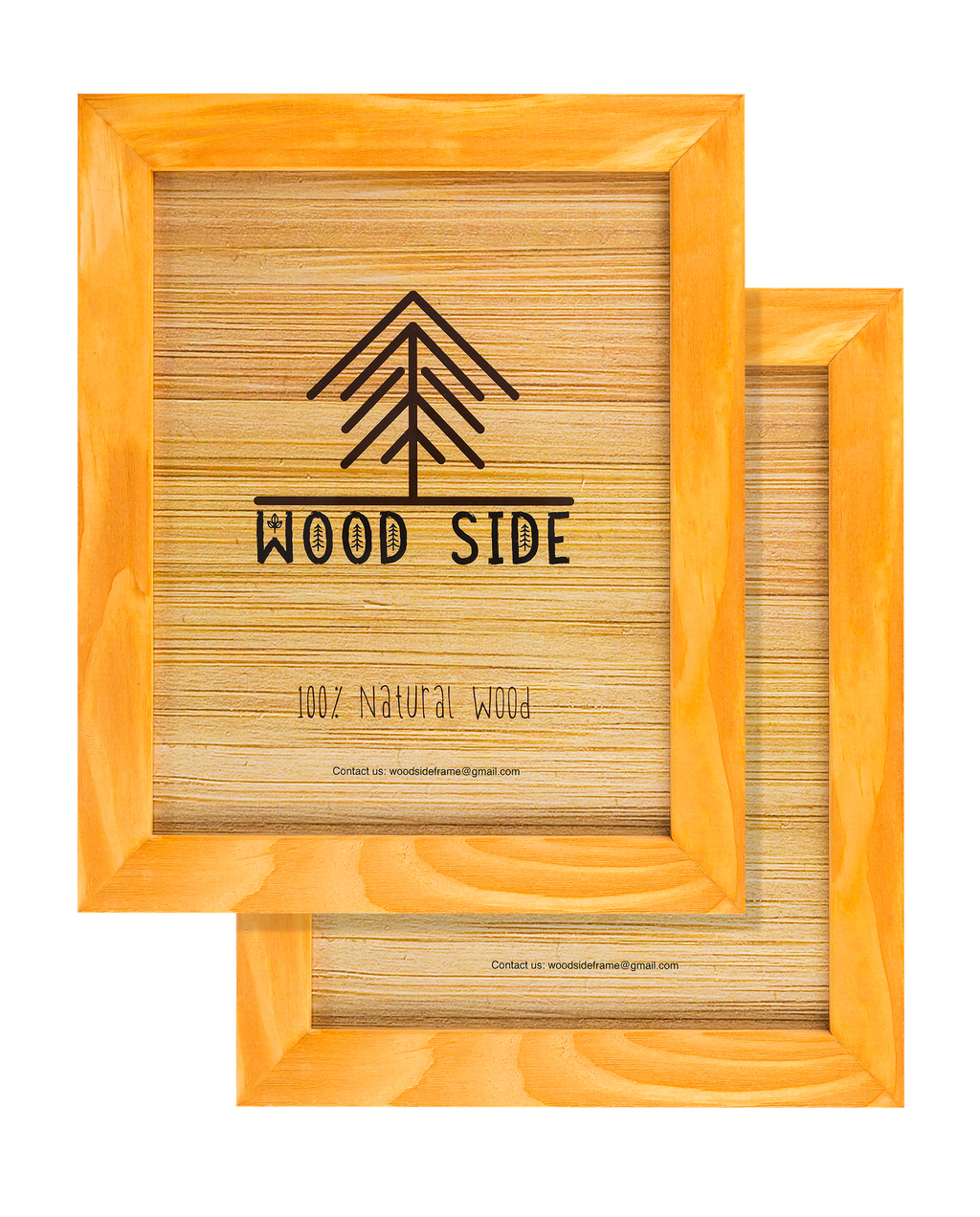 yellow 5x7", set of 2