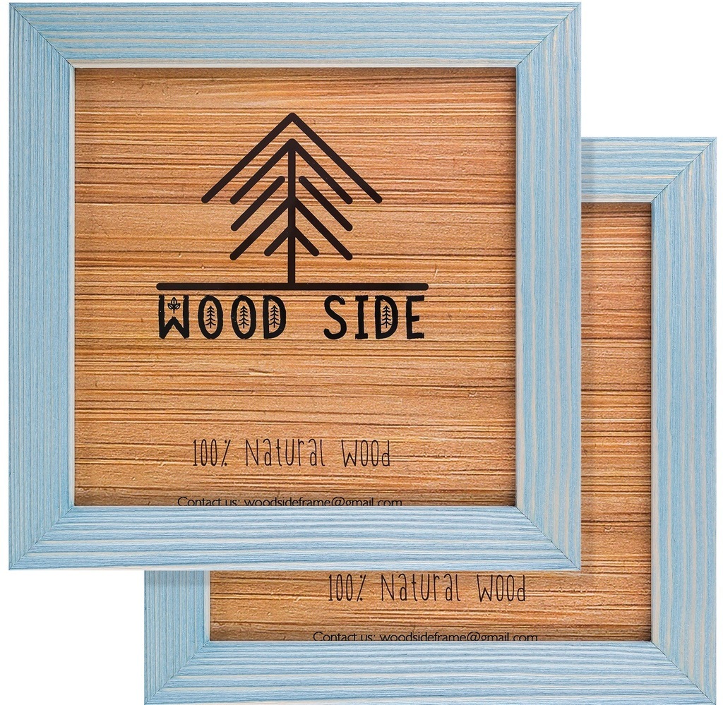 blue 10x10", set of 2