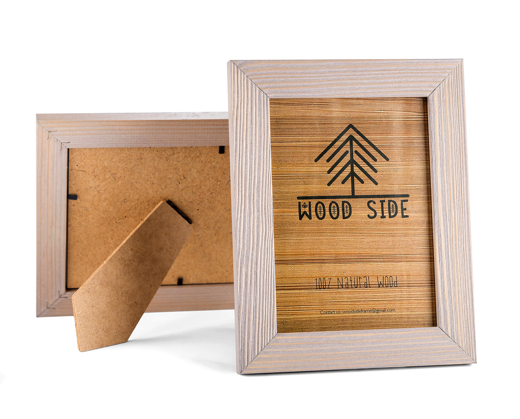 brown grey 4x6", set of 2