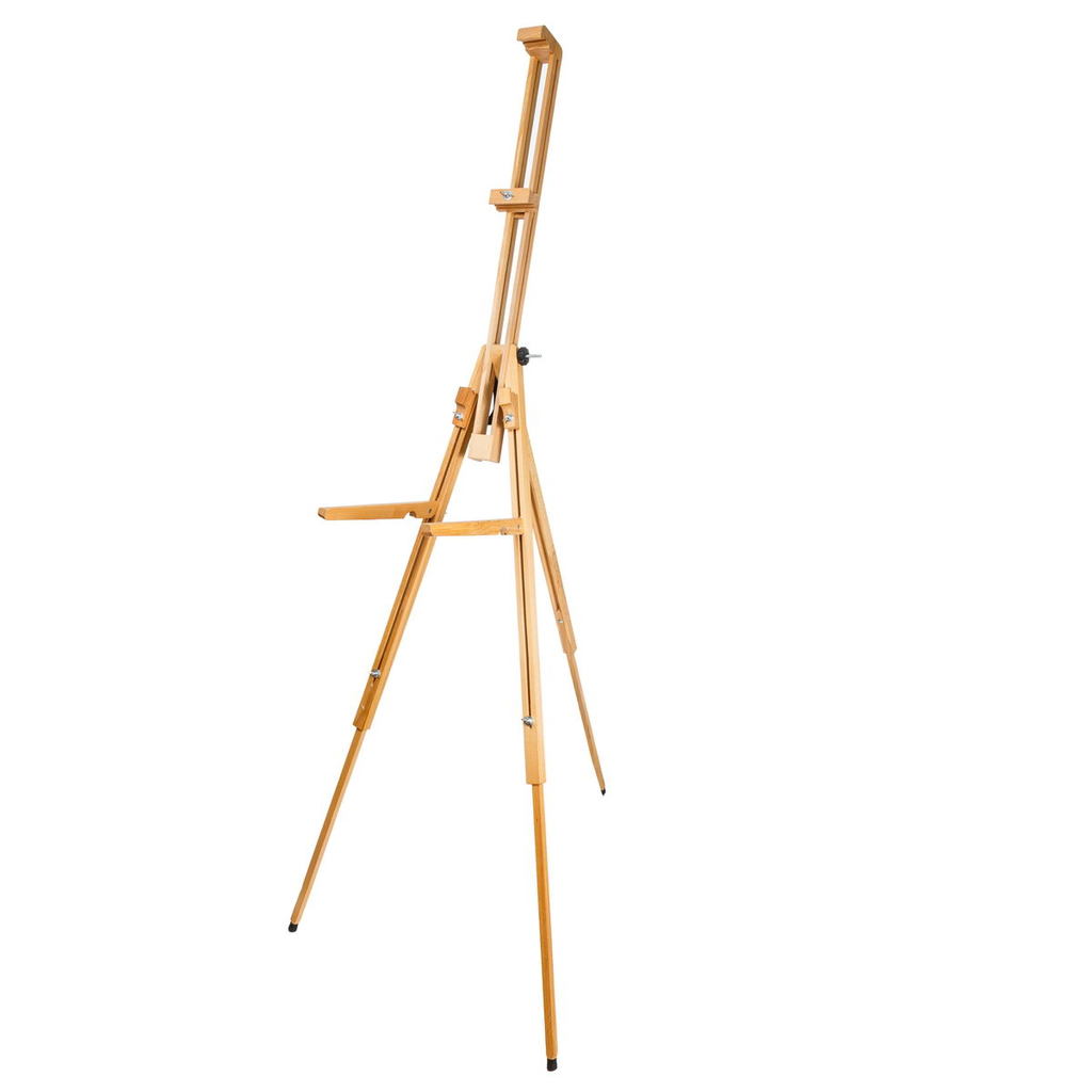 Wooden Floor Easel Stand, 30x71" Tripod Art Display Stand, Adjustable Canvas Holder up to 42", for Artist Painting & Displaying Artwork
