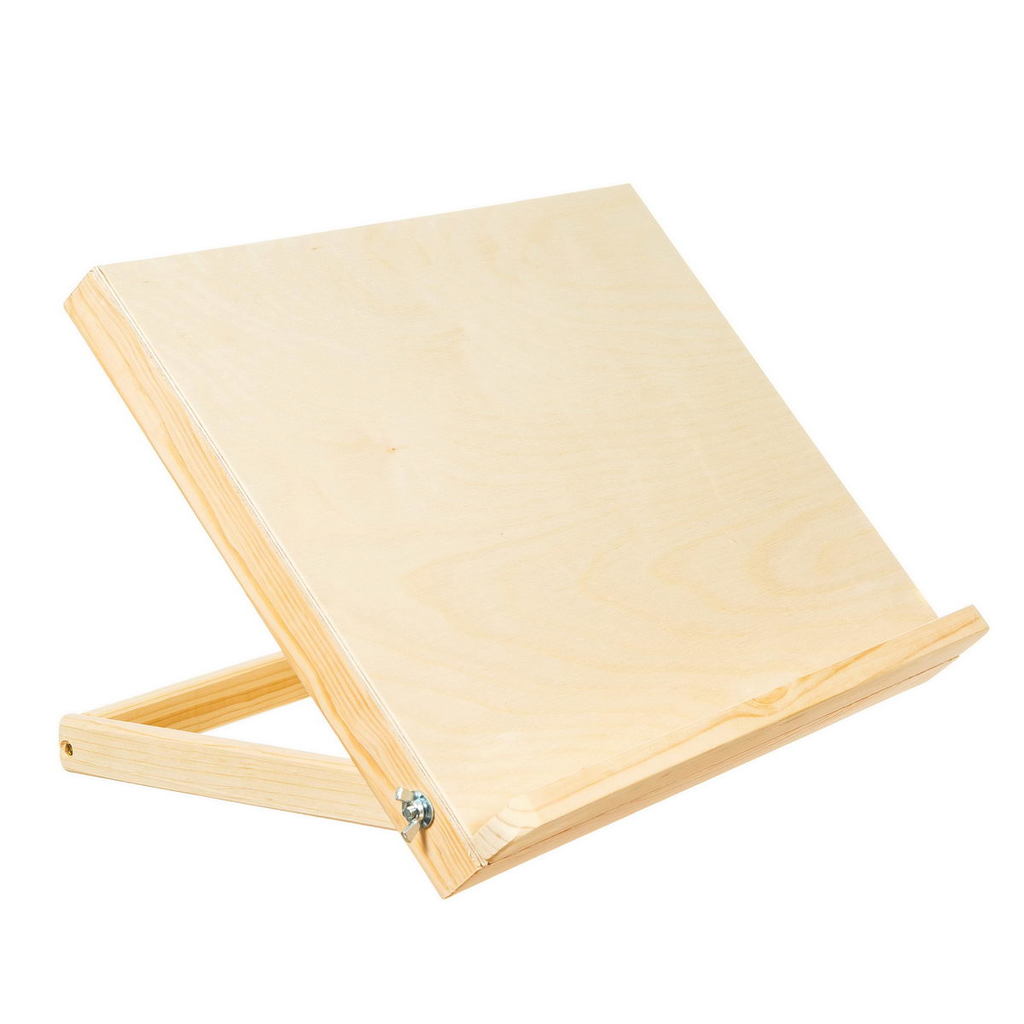 Solid Wooden Tabletop Artist Studio Easel 17.5x12.5" - Sturdy Pine Wood Desktop Painting, Drawing Table, Sketching Board & Display Easel…