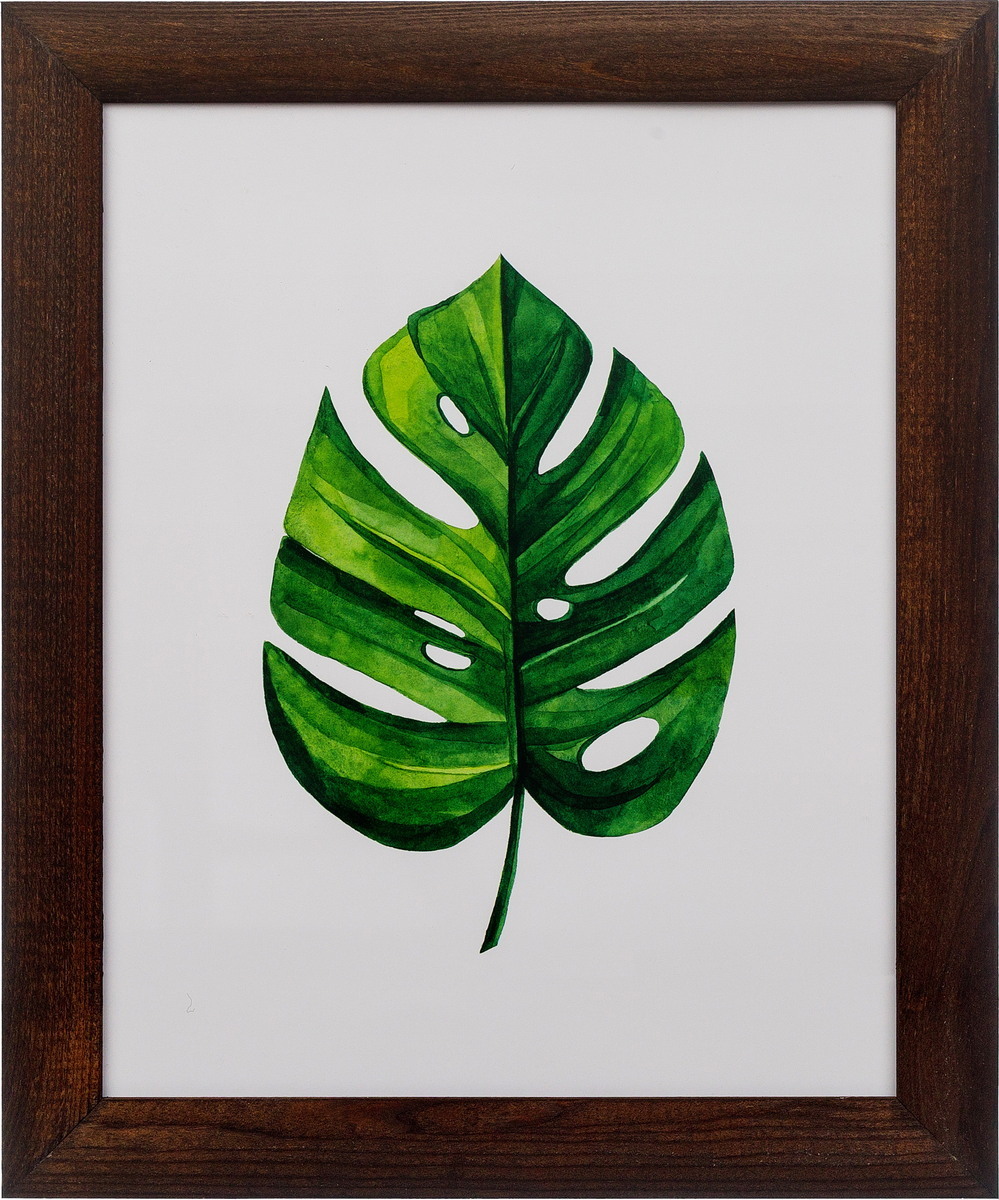 dark brown 11x14" rounded border