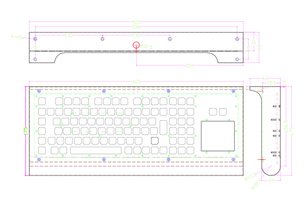 K-TEK-B420TP-KP-FN-MDT