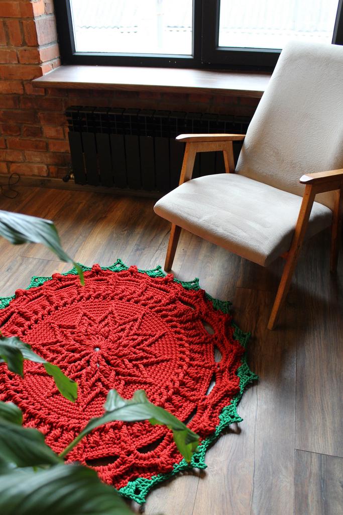 Мастер-класс ковра "МиниЛис" (схемы, видео +текстовое описание)