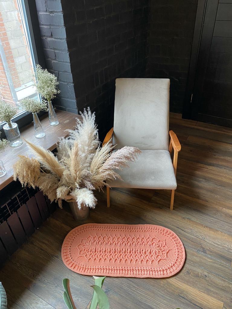 Видео мастер-класс ковра "Эскимо" (+текстовое описание и схема)