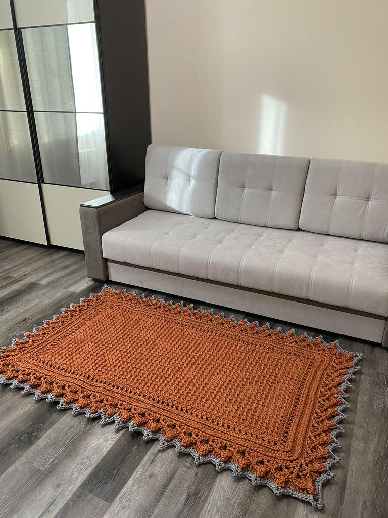 Видео мастер-класс ковра "Воздушный шоколад"