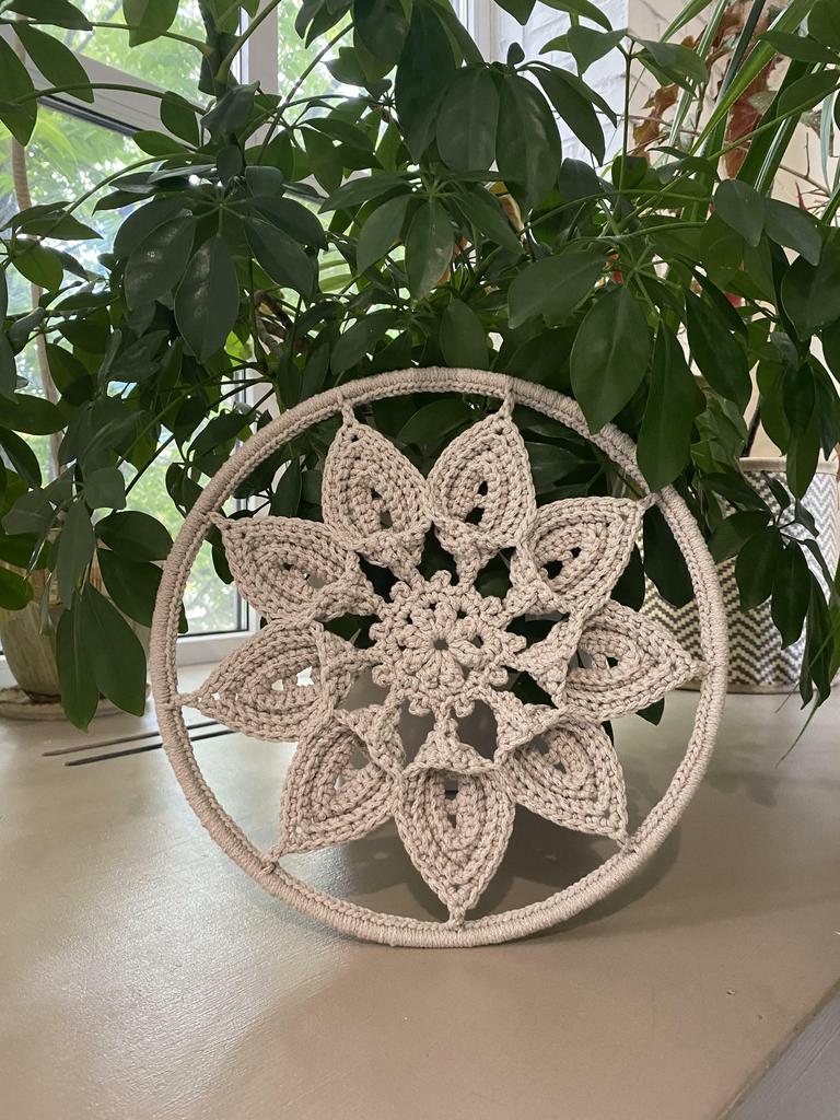 Видео-МК ловец снов  "Цветок" (+ тектовое описание + схемы)