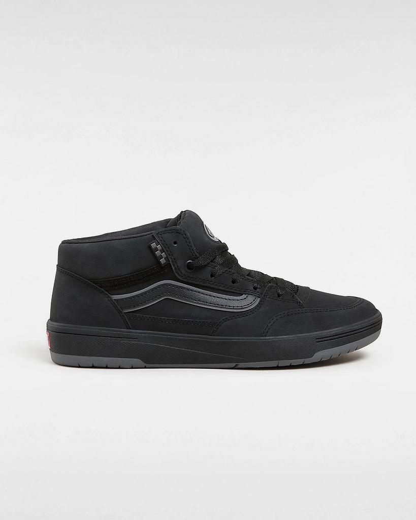 КЕДЫ VANS SKATE ZAHBA MID BLACK/PEWTER