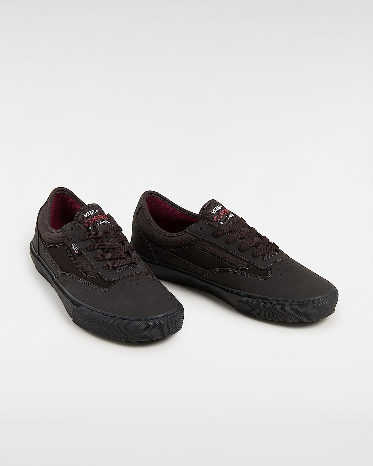 КЕДЫ VANS SKATE CURREN CAPLES DARK BROWN