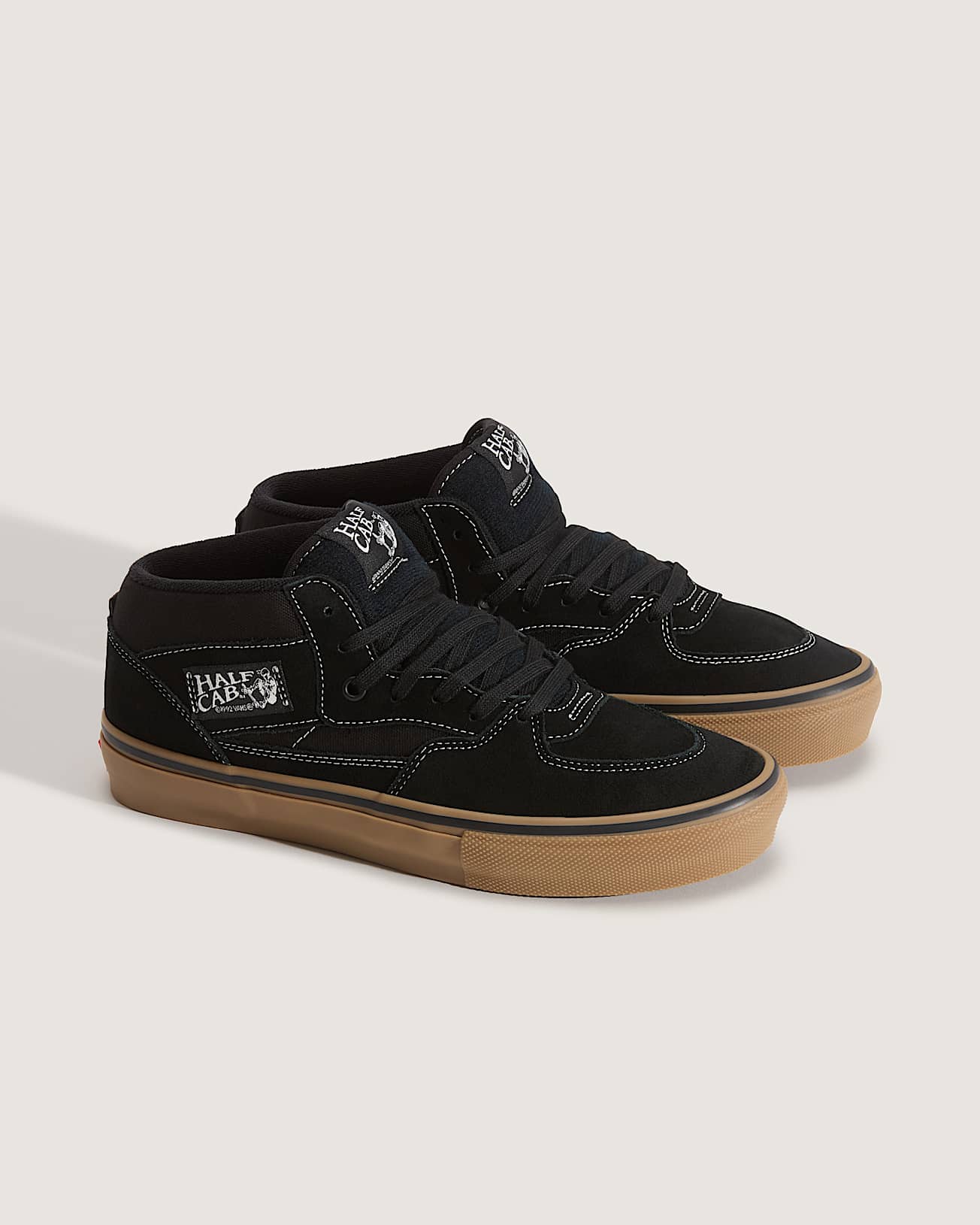 КЕДЫ VANS SKATE HALF CAB BLACK/GUM/WHITE