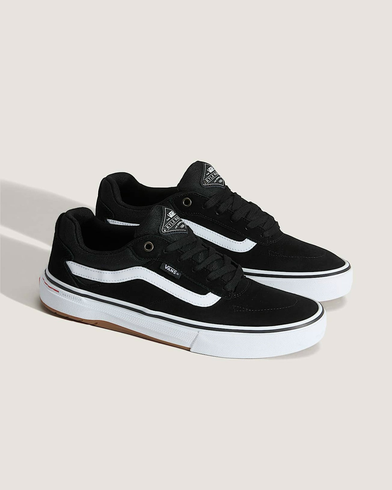 КЕДЫ VANS SKATE KYLE WALKER WAFFLECUP BLACK/WHITE