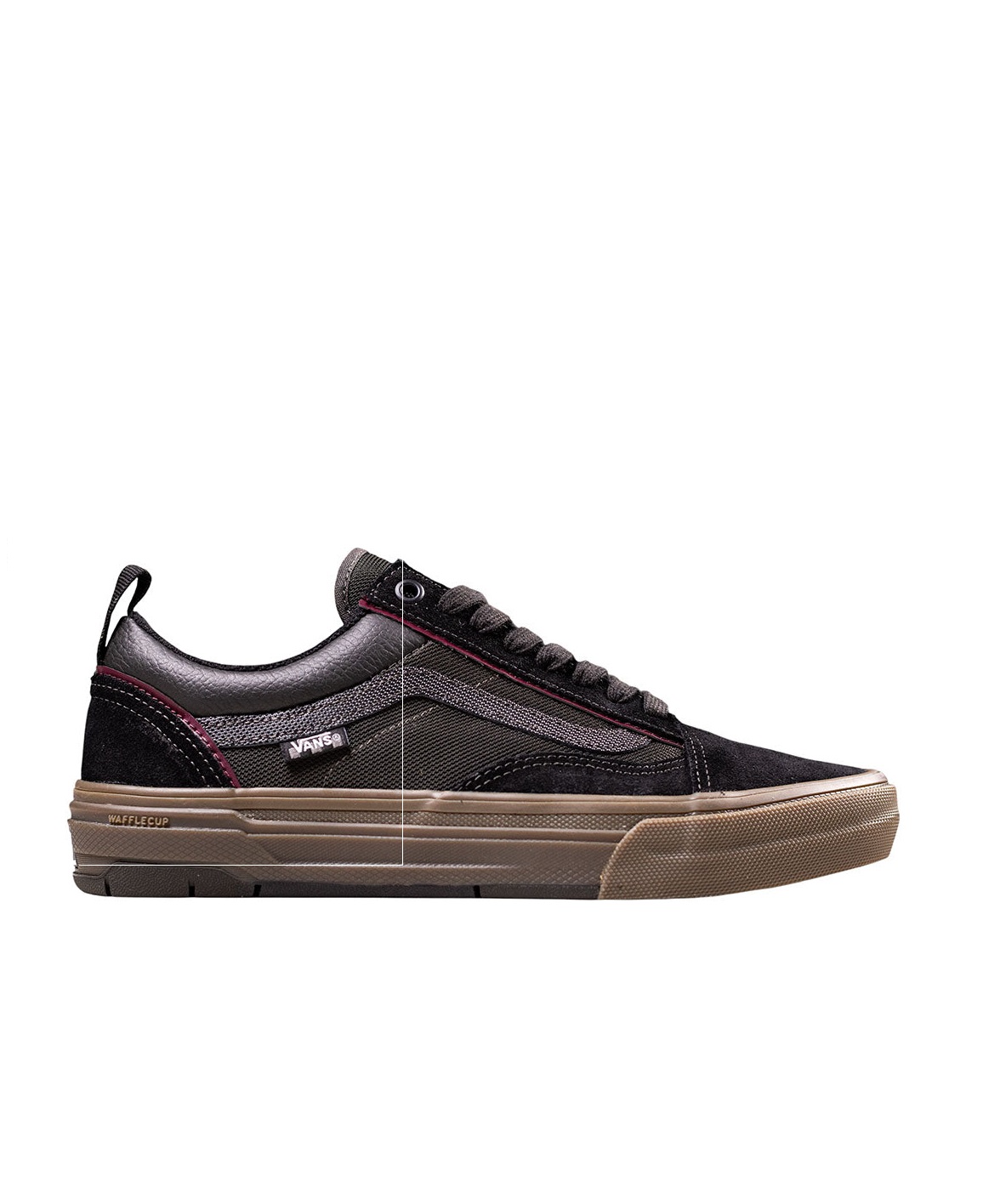 КЕДЫ SKATE OLD SKOOL WAFFLECUP BLACK/DARK GUM