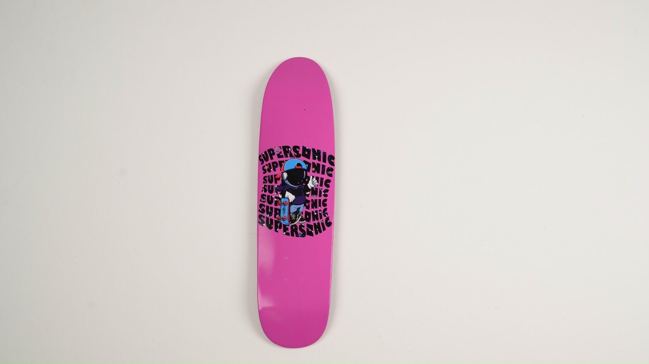 СКЕЙТБОРД-НАБОР SUPERSONIC SPACEMAN OLD SCHOOL SHAPE 7.75OS
