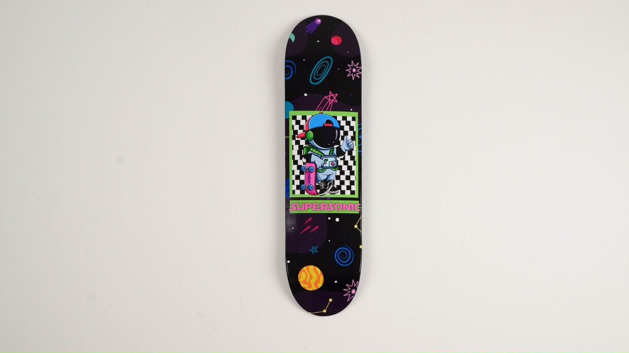 СКЕЙТБОРД-НАБОР SUPERSONIC SPACEMAN POPSICLE 7.75P