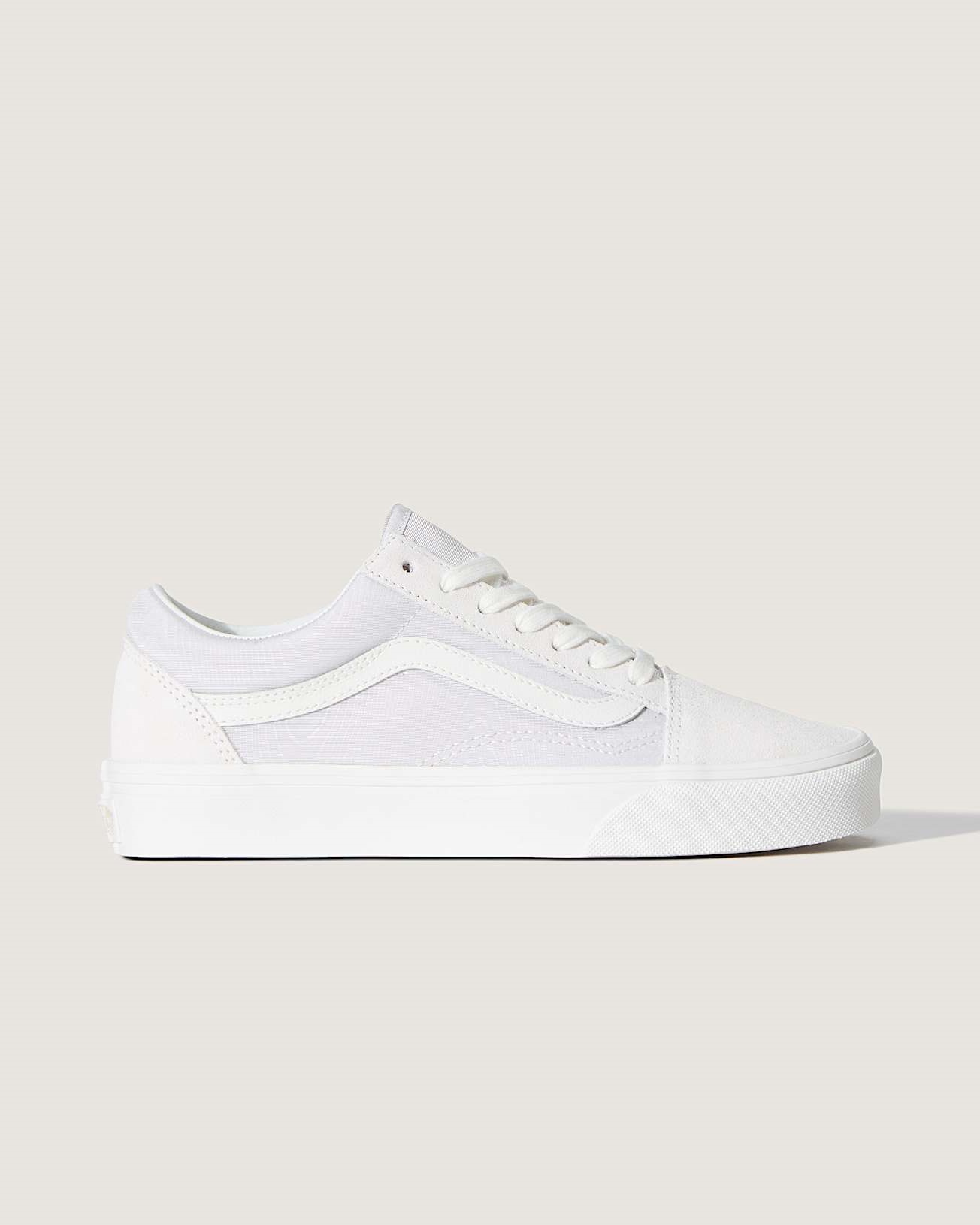 КЕДЫ OLD SKOOL SATIN MOIRE BLANC DE BLANC