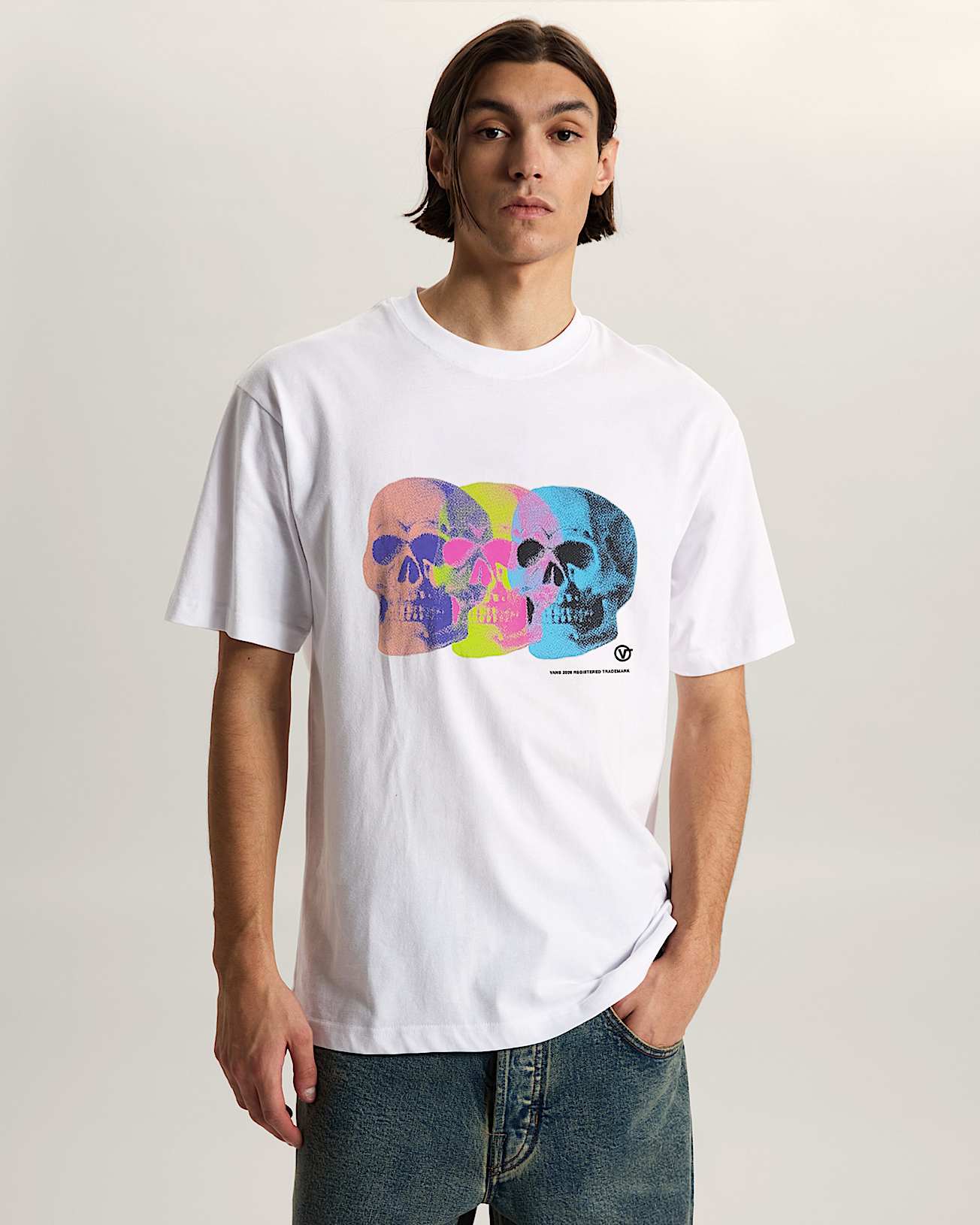 ФУТБОЛКА BONE HEAD LOOSE SS TEE WHITE