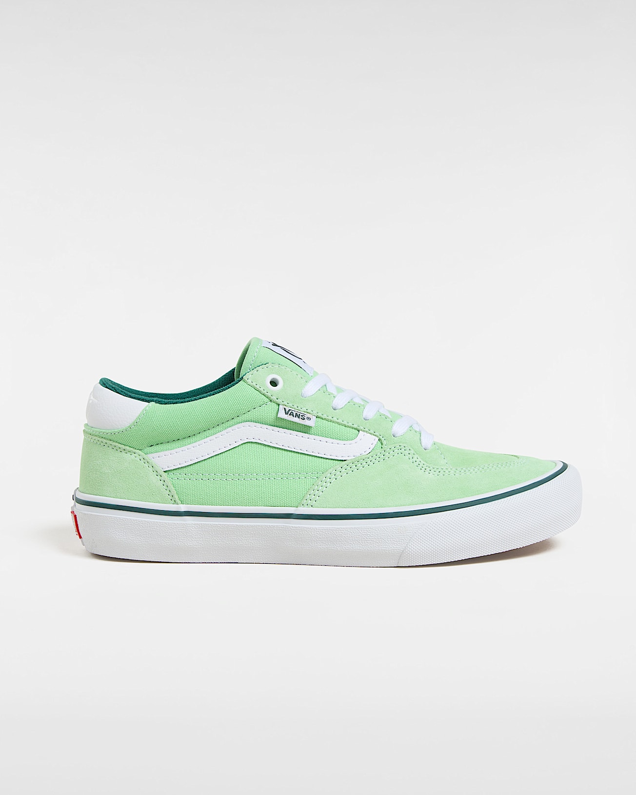 КЕДЫ SKATE ROWAN GREEN/WHITE (SKATE PRO)