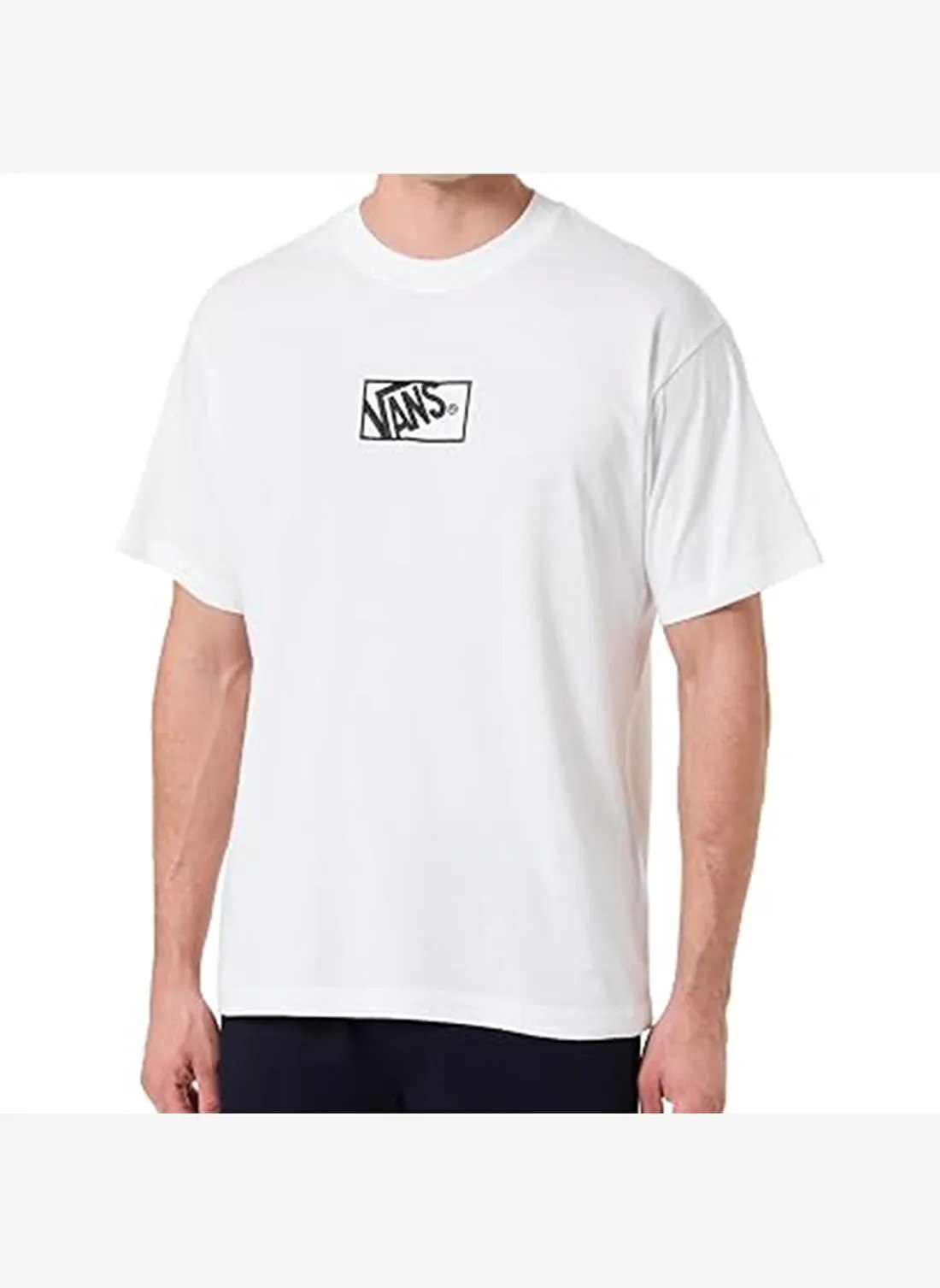 ФУТБОЛКА VANS BLOCKED BOX LOOSE SS TE WHITE