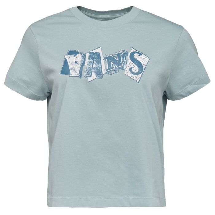 ФУТБОЛКА VANS MIX COLLAGE CREW SS TEE SOFT SLATE