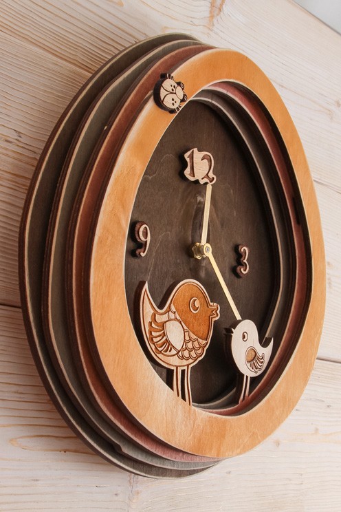 ЧАСЫ "ПТИЧКИ"