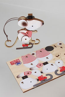 МЫШКА НА КОНЬКАХ