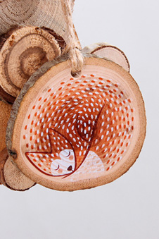 ИГРУШКА ИЗ СРЕЗОВ "ЛИСА"