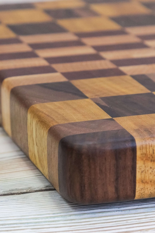 ДОСКА РАЗДЕЛОЧНАЯ ТОРЦЕВАЯ 24 х 30 см