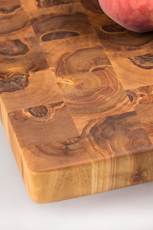 ДОСКА РАЗДЕЛОЧНАЯ ТОРЦЕВАЯ 27 х 33 см