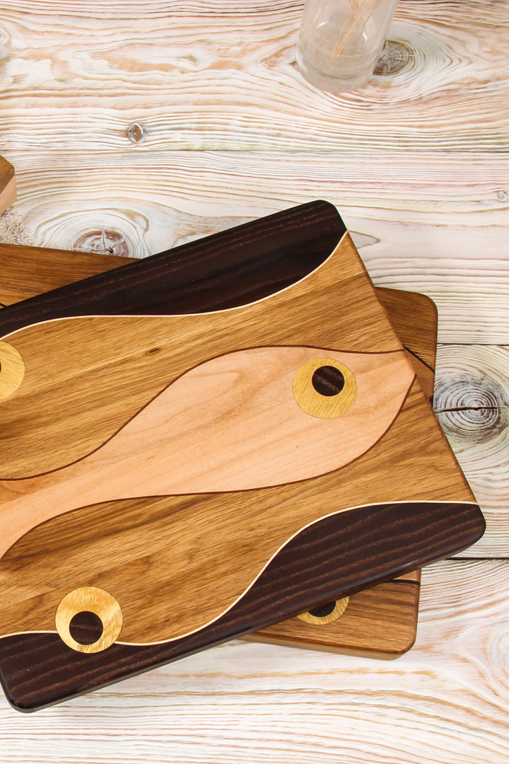 ДОСКА РАЗДЕЛОЧНАЯ "РЫБЫ"