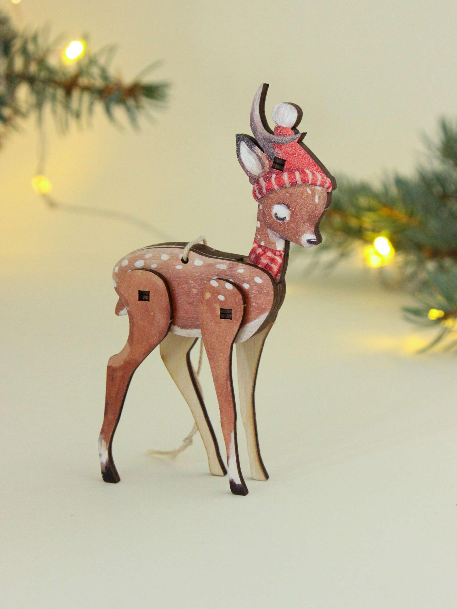 ОЛЕНЁНОК АКВАРЕЛЬ